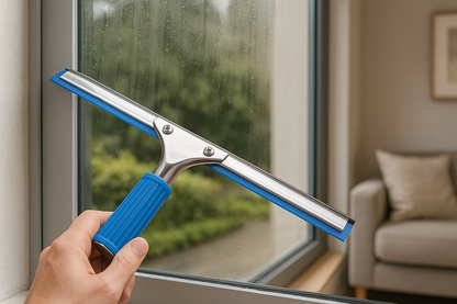 Raclette de Nettoyage pour Vitres – Manche Ergonomique, Anti-Traces